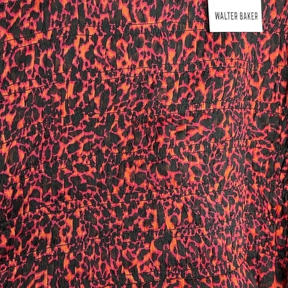 WALTER BAKER Serena Top City Lights red leopard - Picture 7 of 12